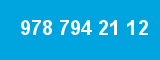978 794 21 12 978 794 21 12